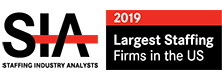 Sia largest staffing firms 2019